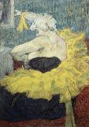 The Clowness Cha-u-Kao Henri  Toulouse-Lautrec